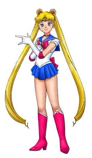 A redraw of Sailor Moon's pose; would be $30
